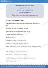 Đề thi giữa kì 2 Văn 6 Chân trời sáng tạo - Đề số 2